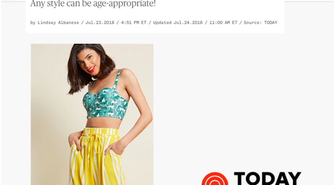 My Tricky Summer Trends story on Today.com