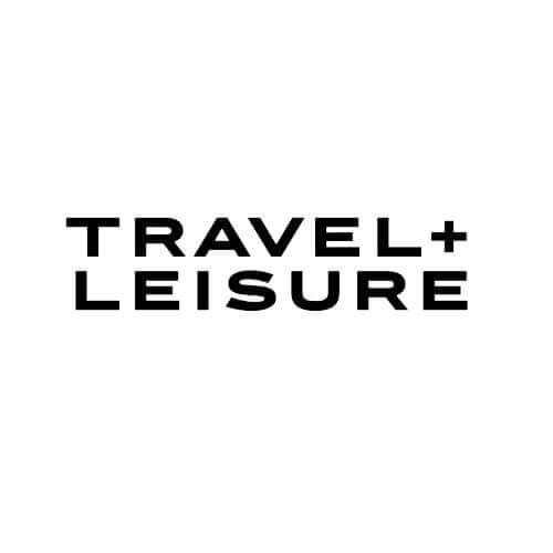 Travel and Leisure logo in black text on white background.