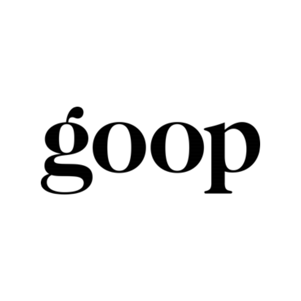 goop logo in black text on white background