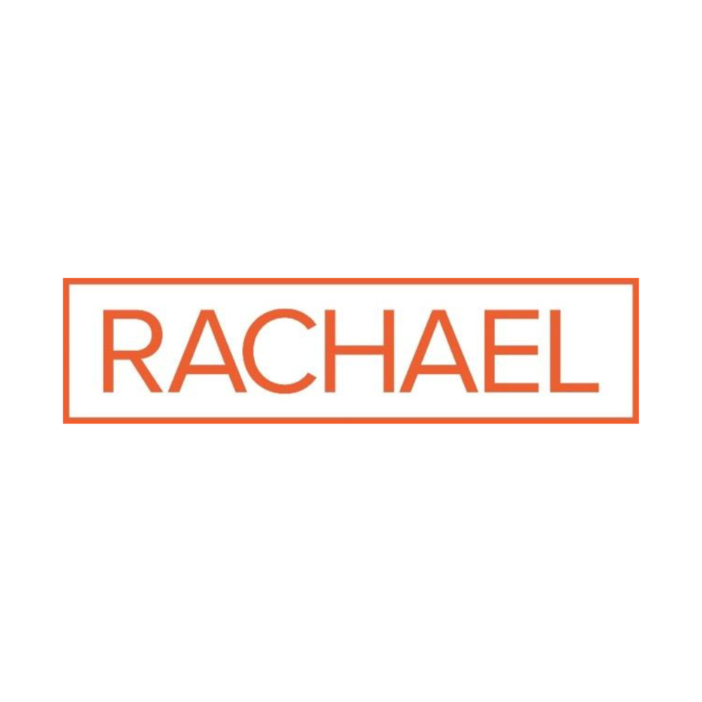 Rachael Ray show logo in orange text