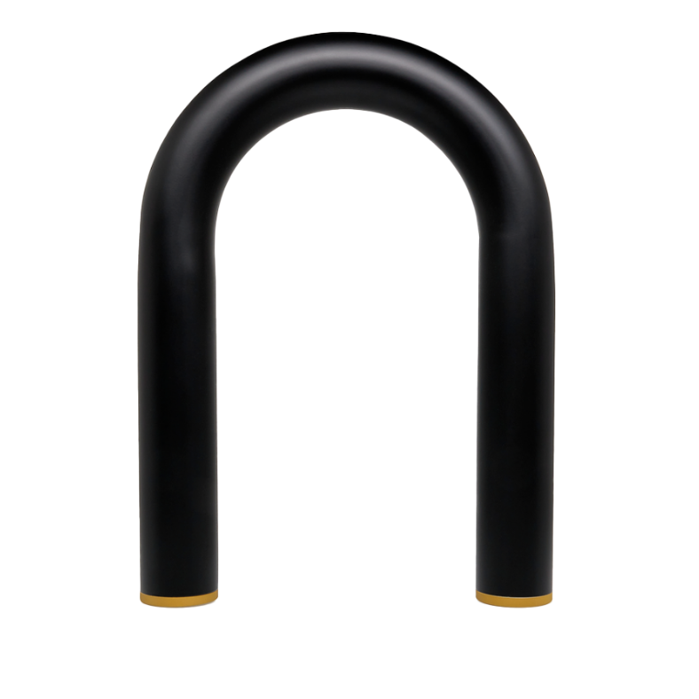 Ubarre Weighted Workout Bar in black, modern art inspired fitness equipment for versatile workout, available in multiple weights