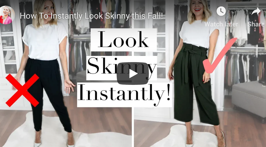 “How To Instantly Look Skinny this Fall!” video on my Lindsay’s Latest channel!