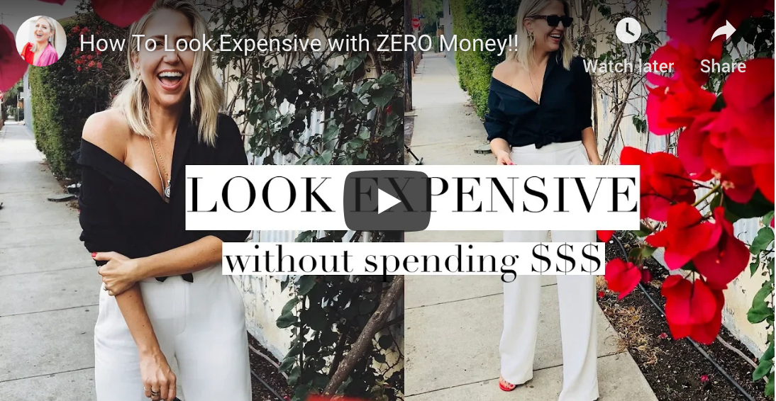 How To Look Expensive with ZERO Money!!