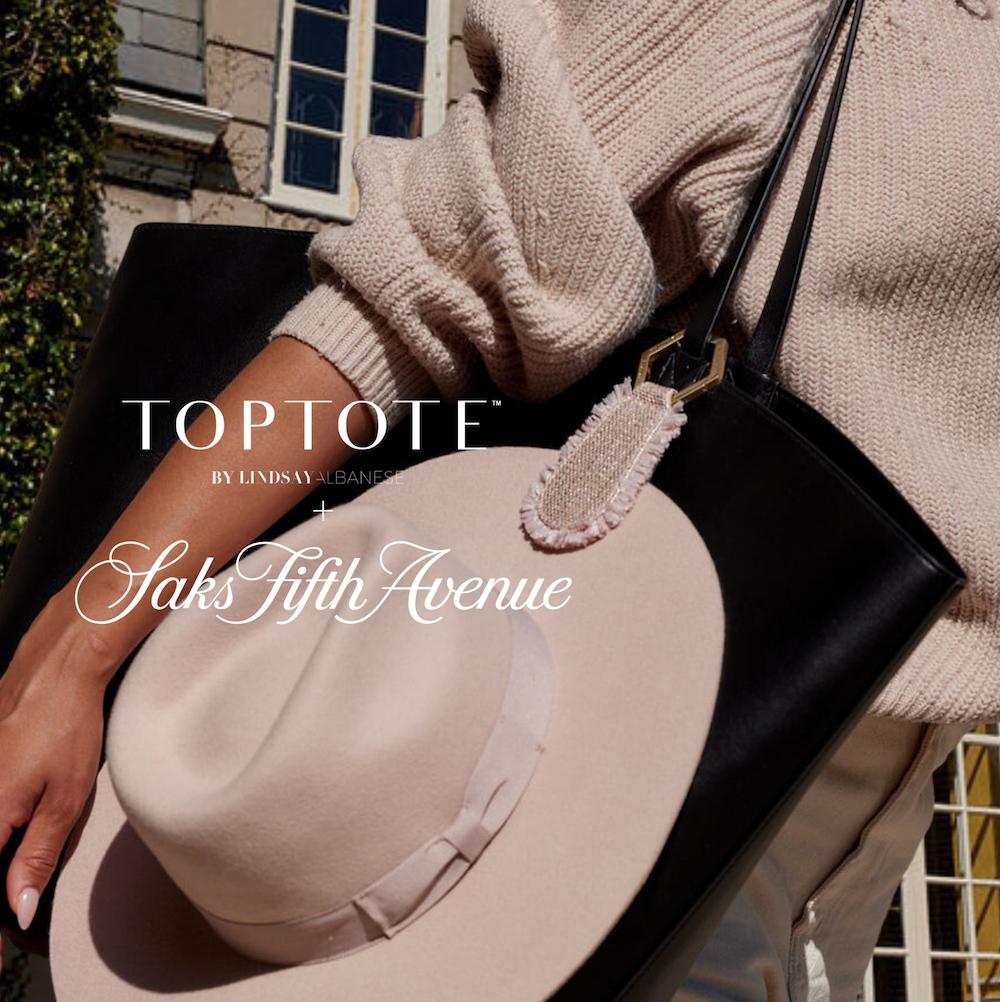Saks Fifth Avenue X TOPTOTE hat clip exclusive collection