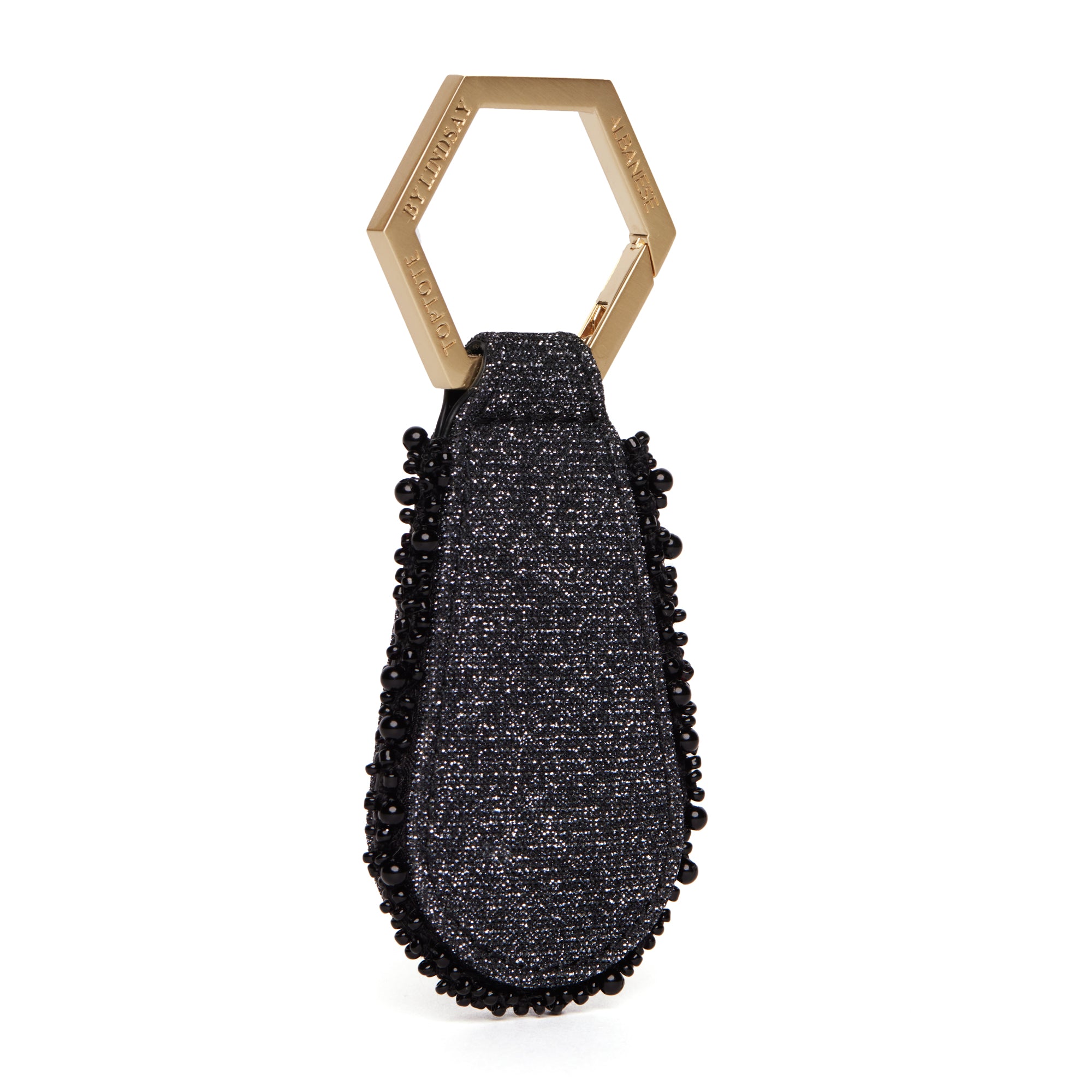Magnetic Bag Hanger - Black / Gold