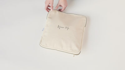 Travel Laundry Bag: Two-Sided Pouch for Clean & Dirty Separation