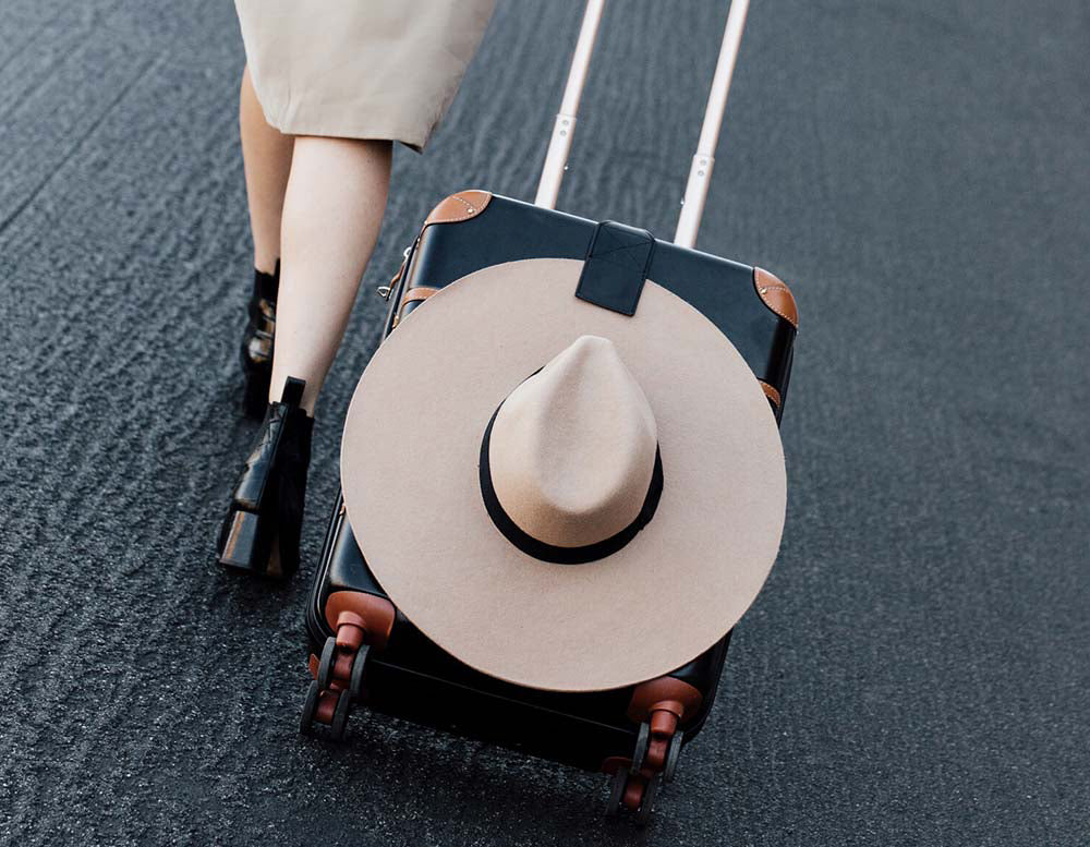 Travel with your hat hands-free! TOPTOTE magnetic hat clip