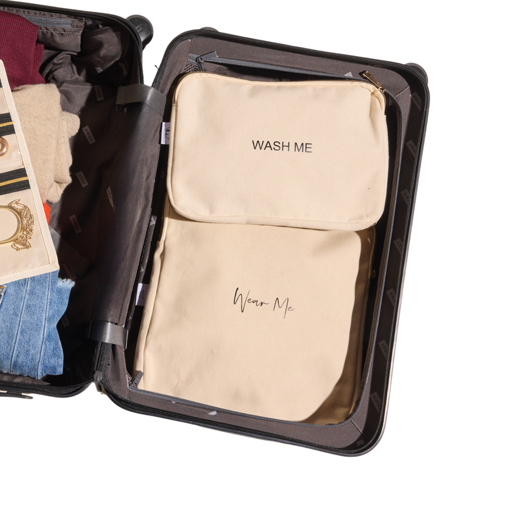 Two-Sided Travel Laundry Bag Bundle