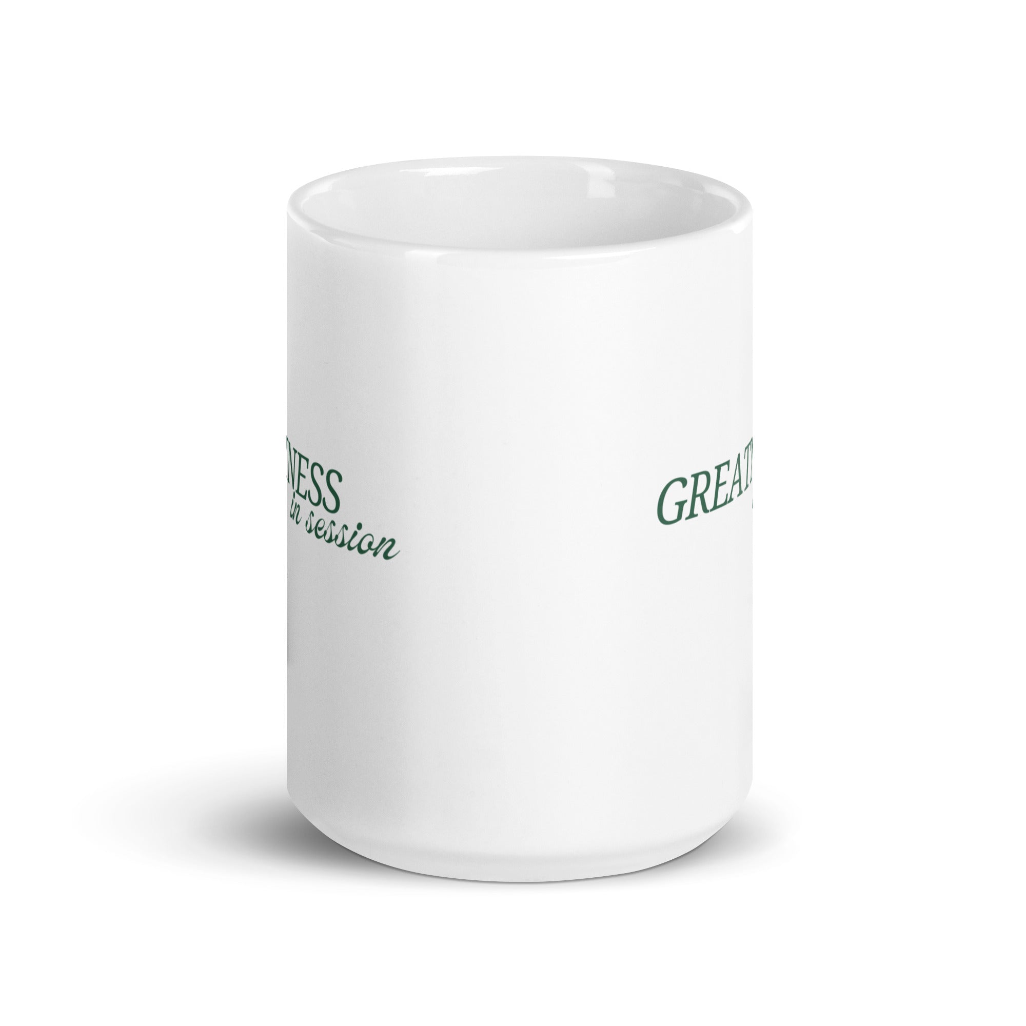 'Greatness in Session' 15 oz Mug