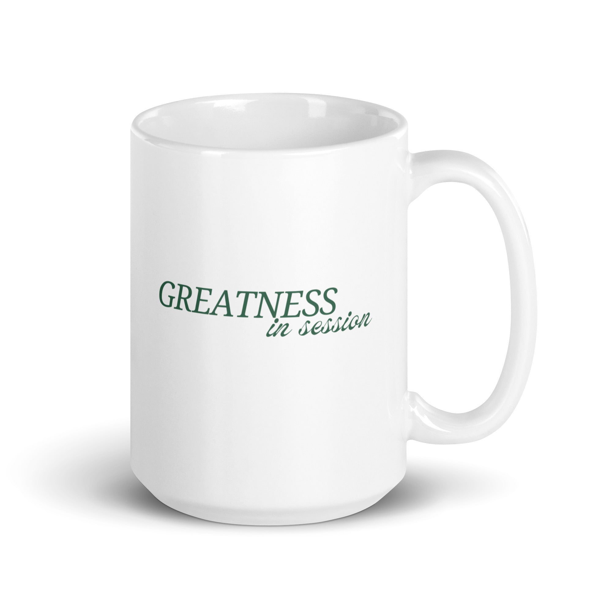 'Greatness in Session' 15 oz Mug